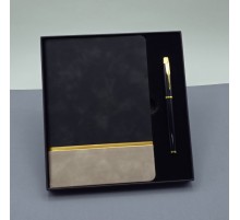 Defter Ve Kalem Kutulu Siyah Set