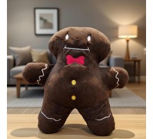 Kurabiye Adam Figürlü Peluş Yastık