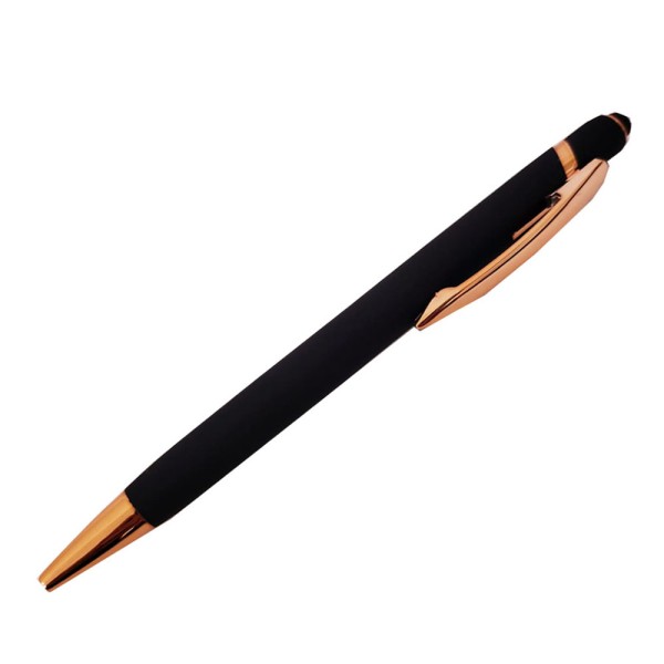 toptan-xml-dropshipping-Tükenmez Rubber Kalem Touchpen
