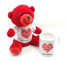 Seni Seviyorum Ayıcık ve Kupa Bardak Seti