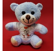 Mutlu Sevgililer Temalı Tişörtlü Ayıcık