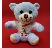 Mutlu Sevgililer Temalı Tişörtlü Ayıcık