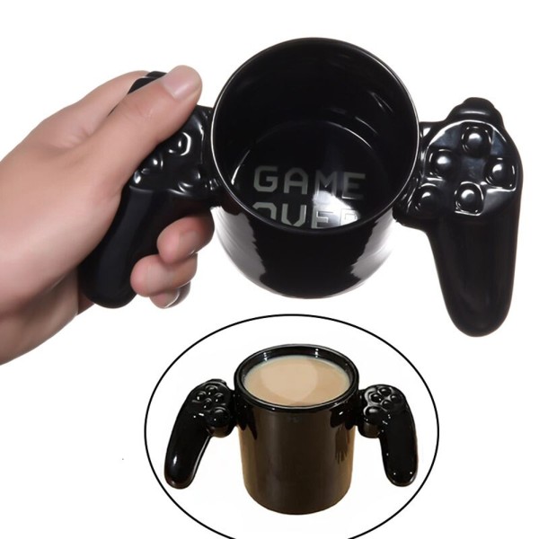 toptan-xml-dropshipping-Joystick Game Over Kupa Bardak