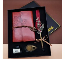 Divit Hokka Defter ve Tüylü Kalem Seti