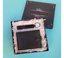 Deri Anahtarlık Ve Cüzdan Seti