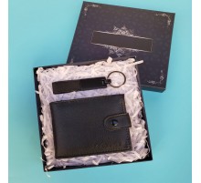 Deri Anahtarlık Ve Cüzdan Seti
