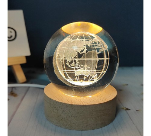 toptan-xml-dropshipping-Dünya Küresi Tasarımlı Dekoratif Işıklı Cam