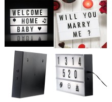 A4 Led Işıklı Yazı Panosu Lightbox