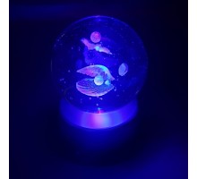 Kristal Cam Küre Işıklı