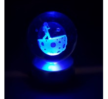 Pilli Astronot Cam Küre