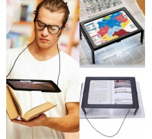 Led Işıklı Kitap  Okuma Büyüteç