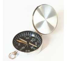 Mini Taşınabilir  Kapaklı Cep Saati Model Alüminyum Iğne Kılıtlı  Pusula G45-1