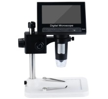 1000 X 2.0MP USB Dijital Elektronik Mikroskop 8 LCD Ekran VGA Büyüteç DM4-S