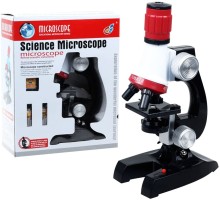 Eğitici Mikroskop Kiti Zoom Led Işıklı 100X 400X 1200X St1200X