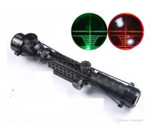 3-9X32 Eg  Spike  Zoomlu Av Tüfeği Dürbünü Tüfek Çift Işık Kaynaklı
