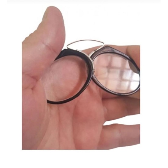 toptan-xml-dropshipping-Burun Üstü Mini Sapsız 2.5x Gözlük Büyüteç