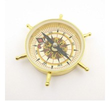 Estetik Tasarım Dümen Model Pirinç Pusula