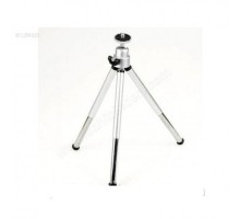 Metalik Renk Tripod 3 Yönlü Profesyonel Mini