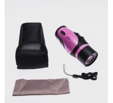 30X30 Tek Gözlü Ayarı Gerektirmeyen Perma Focus Otomatık Netleme Dürbün Fuşya