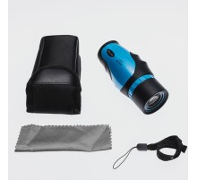 30X30 Tek Gözlü Ayarı Gerektirmeyen Perma Focus Otomatık Netleme Dürbün Mavi