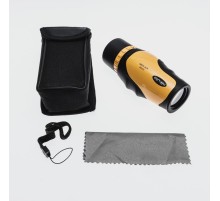 30X30 Tek Gözlü Ayarı Gerektirmeyen Perma Focus Otomatık Netleme Dürbün Sarı