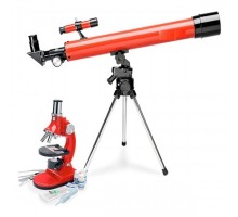 Tasco-500x50 Teleskop&mikroskop Set