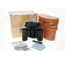 Baigish 7X30 Metal Kurulma Deri Kaplamalı Orjınal Deriçantalı Rus Dürbün