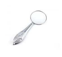 Gümüş Renkli 5x - 45 Mm Zarif Işlemeli Özel Tasarlanmış Büyüteç MG18155-8