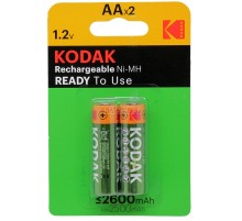 Kodak Şarj Edilebilir Ni-MH AA Pil 2600 mAh (2 Adet)