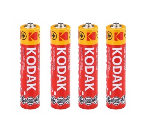 toptan-xml-dropshipping-Kodak KAAHZ-S4 Super Heavy Duty Çinko Karbon AAA İnce Kalem Pil / Pakette 60 Adet