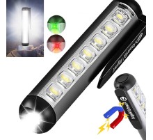 Polizei P-158 Şarjlı Mıknatıslı Çalışma Feneri Flaşörlü