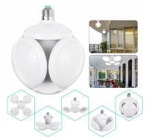 F-1997 LED Futbol Ufo Ampul E27 28W 360 Derece Katlanır Lamba LED Spot Işık Beyaz Glop Led