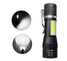 Zoomlu Şarjli Cob Led Güçlü El Feneri WB-017