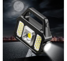 Solar Powerbanklı Şarjlı Taşınabilir Güçlü Fener P-880A