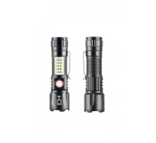 10W 1000 Lümen Şarjlı Metal El Feneri WS-2828