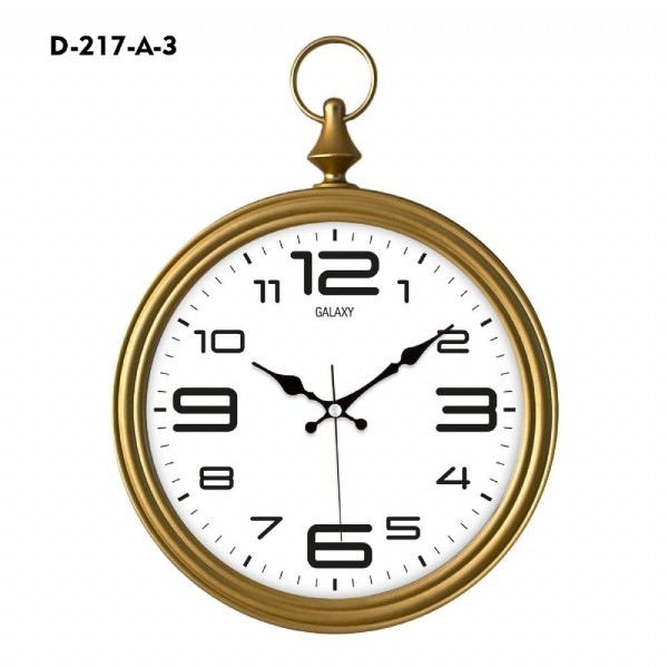 toptan-xml-dropshipping-Galaxy Dekoratif Köstekli Duvar Saati D-217-A-3