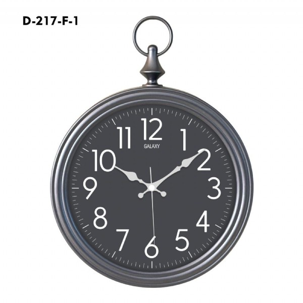 toptan-xml-dropshipping-Galaxy Dekoratif Köstekli Duvar Saati D-217-F-1