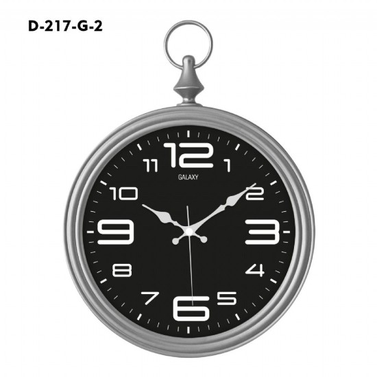 toptan-xml-dropshipping-Galaxy Dekoratif Köstekli Duvar Saati D-217-G-2
