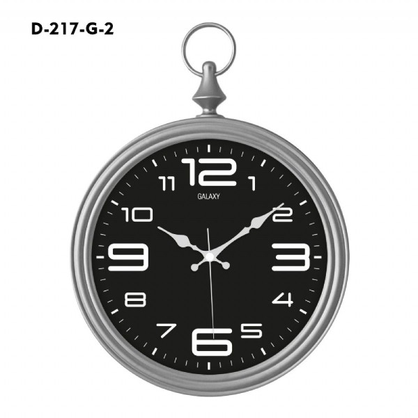 toptan-xml-dropshipping-Galaxy Dekoratif Köstekli Duvar Saati D-217-G-2