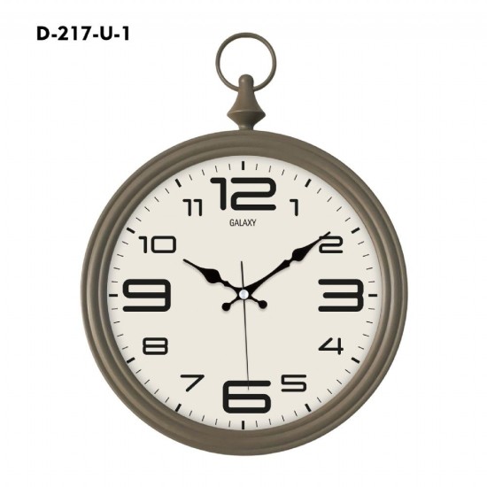 toptan-xml-dropshipping-Galaxy Dekoratif Köstekli Duvar Saati D-217-U-1