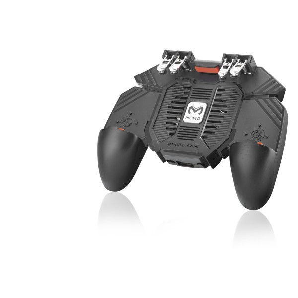 toptan-xml-dropshipping-Soğutucu Fanlı Telefon Tutuculu Mobil Gamepad 4 Butonlu 1200 Mah Siyah AK77-1