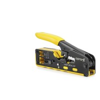 Rj45 Network Sıkma Pensesi Seti Cat5 Cat6 Cat7 Sarı APXCR45