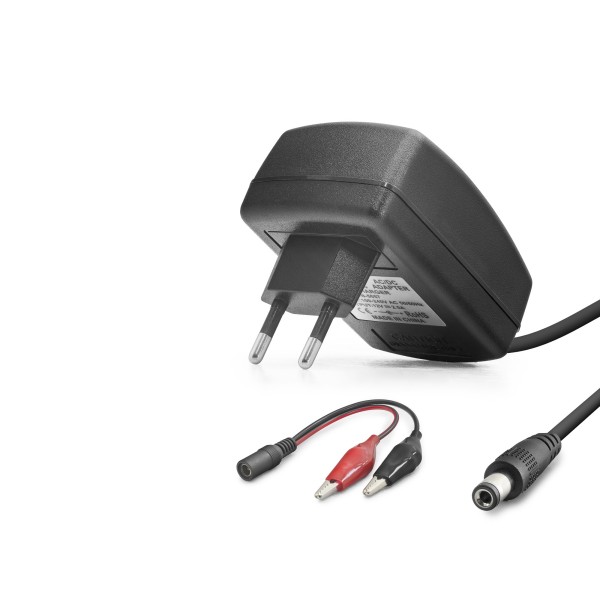 toptan-xml-dropshipping-Akü Şarj Adaptörü 12V 2.5A 30W Krokodil Uç Siyah B5057