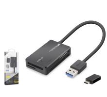 Usb Type-c 3.2 Gen1 All İn One Kart Okuyucu Cf Sd Microsd Ms 5 Gbps Siyah C313