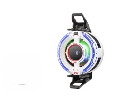 Manyetik Klipsli Telefon Soğutucu Fan Rgb Isı Göstergeli Beyaz CX16
