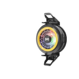 Manyetik Klipsli Telefon Soğutucu Fan Rgb Siyah CX20