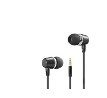 Kablolu Kulak İçi Mikrofonlu Kulaklık 3.5 Mm Pc Telefon Uyumlu Siyah DHE7000BK