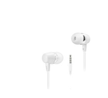 Kablolu Kulak İçi Mikrofonlu Kulaklık 3.5 Mm Pc Telefon Uyumlu Beyaz DHE7000WT