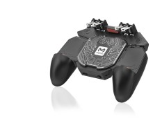 Soğutucu Fanlı Telefon Tutuculu Mobil Gamepad 4 Butonlu 4000 Mah Siyah DL100