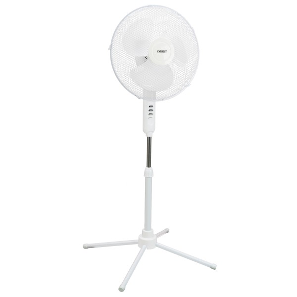 toptan-xml-dropshipping-Ecowind Ev Tipi Metal Vantilatör 16 Inç 45W 1100 Rpm 3 Kademeli Beyaz FAN10